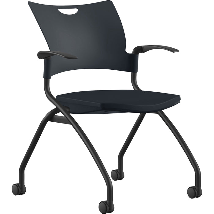9 to 5 Seating Bella Fixed Arms Mobile Nesting Chair - NTF1320A12BFP01