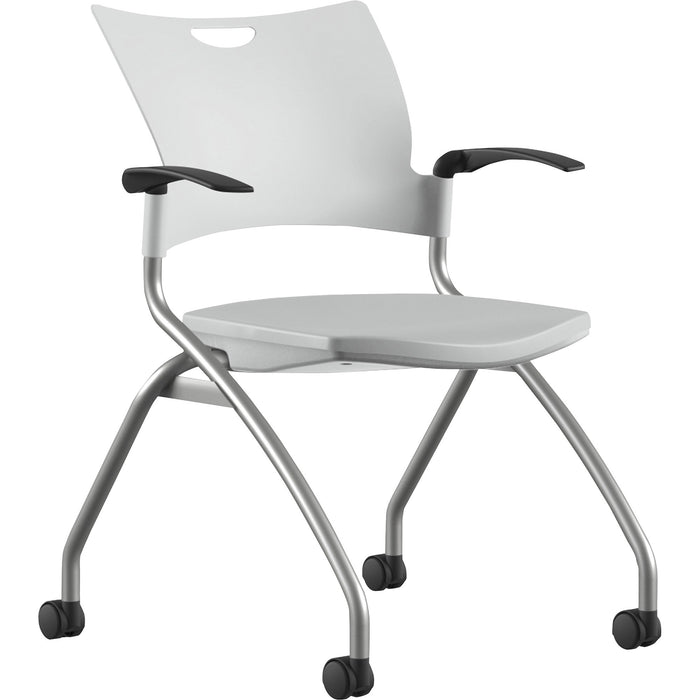 9 to 5 Seating Bella Fixed Arms Mobile Nesting Chair - NTF1320A12SFP05