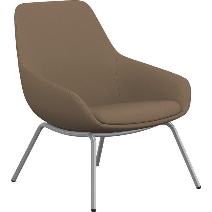 9 to 5 Seating 4-leg Lilly Lounge Chair - NTF9101LGSFLA