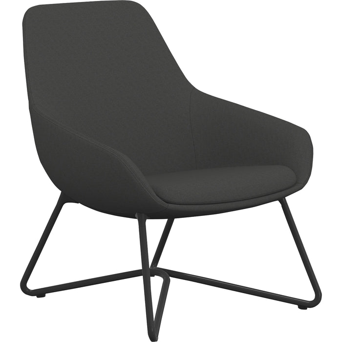 9 to 5 Seating W-shaped Base Lilly Lounge Chair - NTF9111LGBFDO