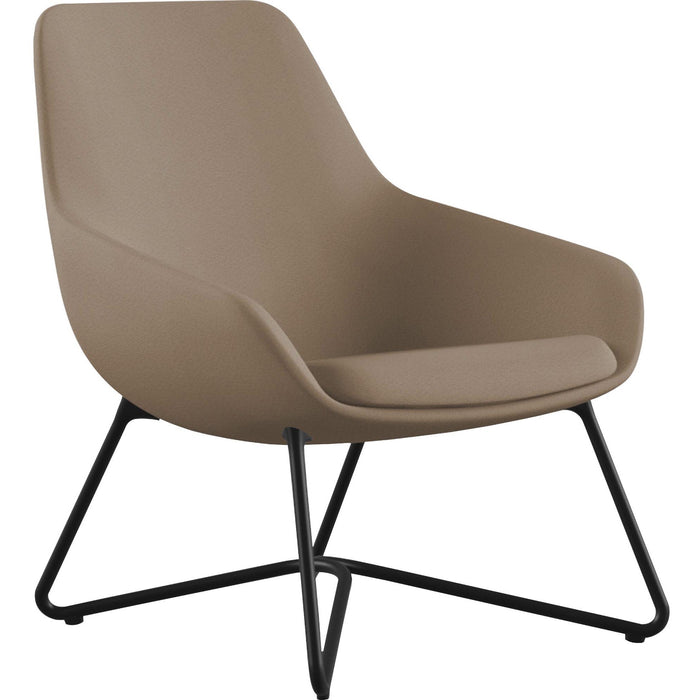 9 to 5 Seating W-shaped Base Lilly Lounge Chair - NTF9111LGBFLA