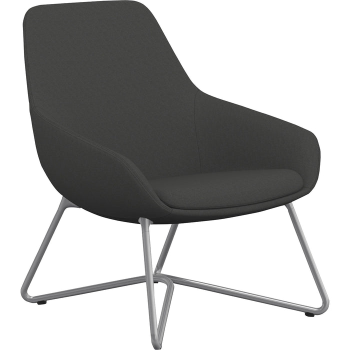 9 to 5 Seating W-shaped Base Lilly Lounge Chair - NTF9111LGSFDO