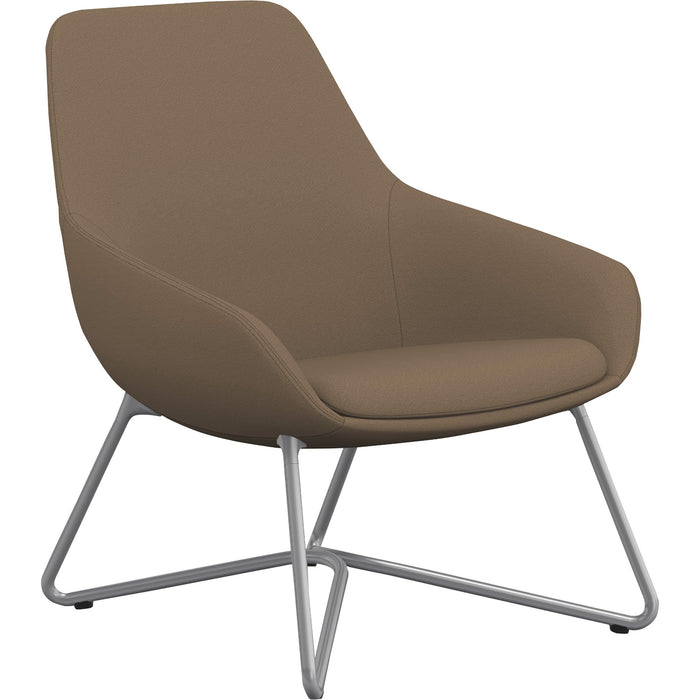 9 to 5 Seating W-shaped Base Lilly Lounge Chair - NTF9111LGSFLA