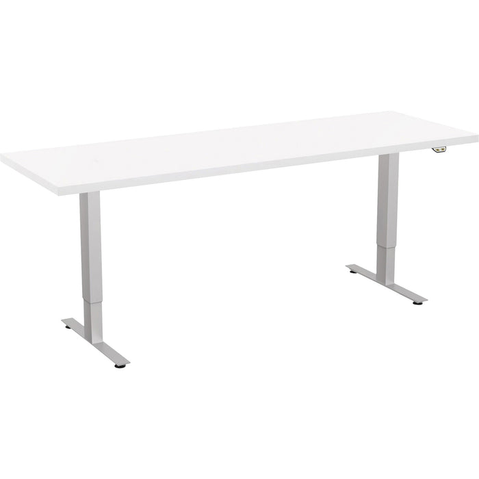 Special-T 24x72" Patriot 3-Stage Sit/Stand Table - SCTPAT32472WHT