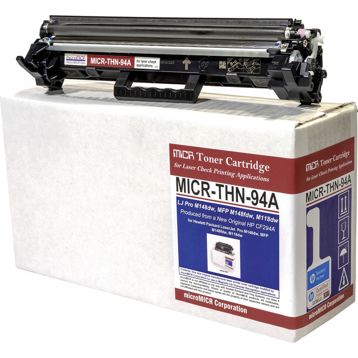 microMICR Remanufactured MICR Laser Toner Cartridge - Alternative for HP CF294A - Black - 1 Each - MCMMICRTHN94A