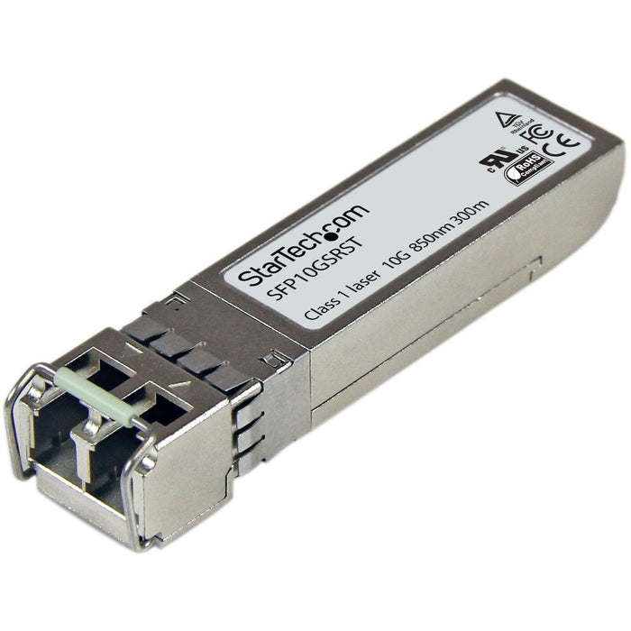 StarTech.com Cisco FET-10G Compatible SFP+ Module - 10GBASE-USR - 10GE Gigabit Ethernet SFP+ 10GbE Multimode Fiber MMF Optic Transceiver - STCFET10GST