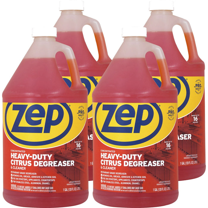 Zep Heavy-Duty Citrus Degreaser - ZPEZUCIT128CT