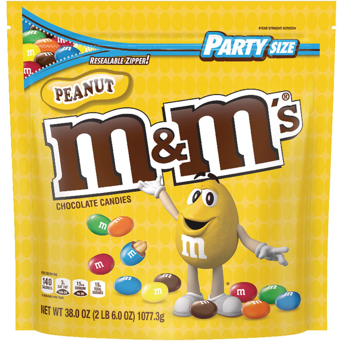 M&M's Peanut Chocolate Candies - MRSSN55116