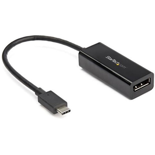 StarTech.com 8K USB C to DisplayPort Adapter - USB Type C to DP 1.4 Alt Mode Video Converter - 8K/5K/4K HBR3 USB C to DisplayPort Monitor - STCCDP2DP14B
