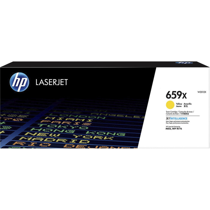 HP 659X (W2012X) Original High Yield Laser Toner Cartridge - Yellow - 1 Each - HEWW2012X