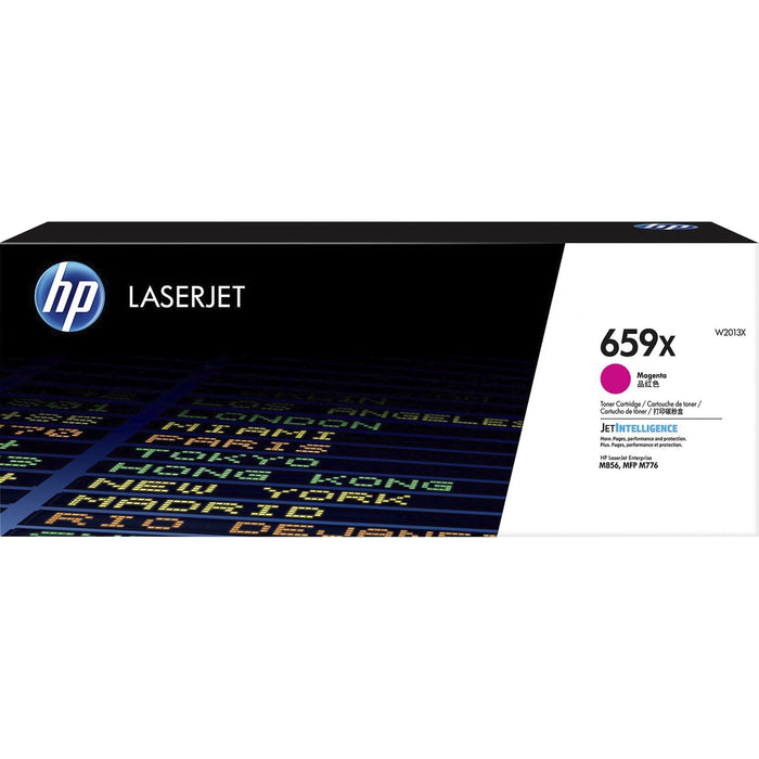 HP 659X (W2013X) Original High Yield Laser Toner Cartridge - Magenta - 1 Each - HEWW2013X