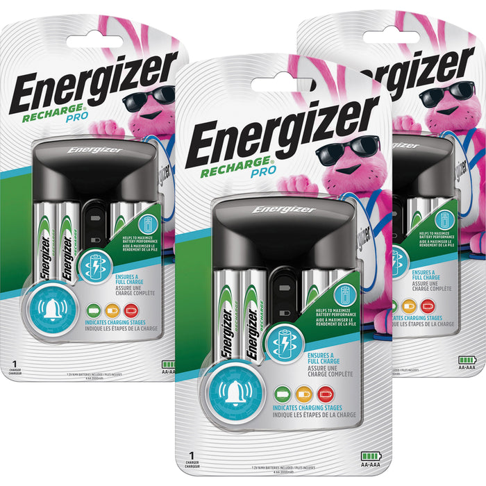 Energizer Recharge Pro AA/AAA Battery Charger - EVECHPROWB4CT