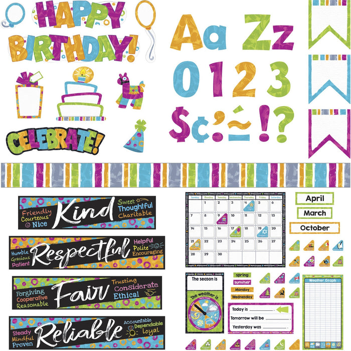 Trend Color Harmony Decorative Bulletin Board Set - TEP90905