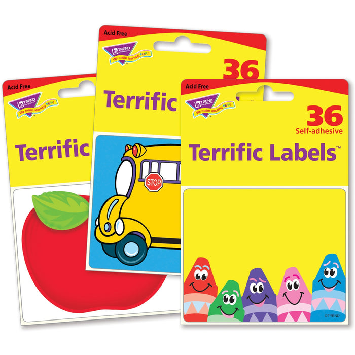Trend Terrific Labels Classroom Designs Name Tags - TEP68907