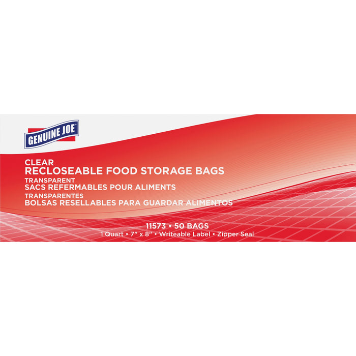 Genuine Joe Food Storage Bags - GJO11573CT