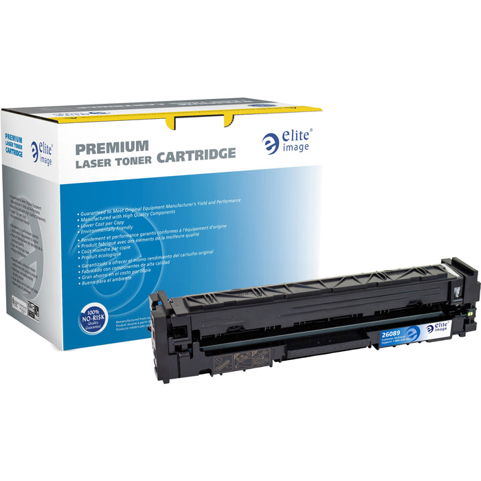 Elite Image Remanufactured High Yield Laser Toner Cartridge - Alternative for HP 202X (Cf500X) - Black - 1 Each - ELI26089