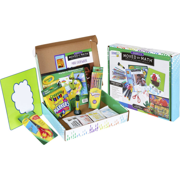 Crayola Moved By Math Family Projects Activity Kit - CYO040564