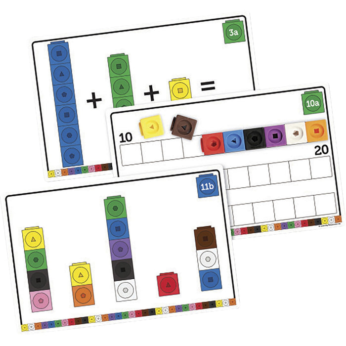 Learning Resources MathLink Cubes Early Math Activity Set - LRNLER4286