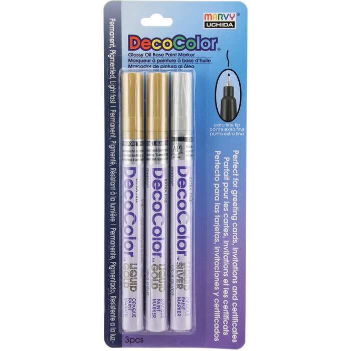 Marvy DecoColor Opaque Paint Markers - UCH12343B