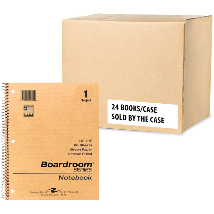 Roaring Spring Boardroom Series Wirebound Notebook - ROA12012CS