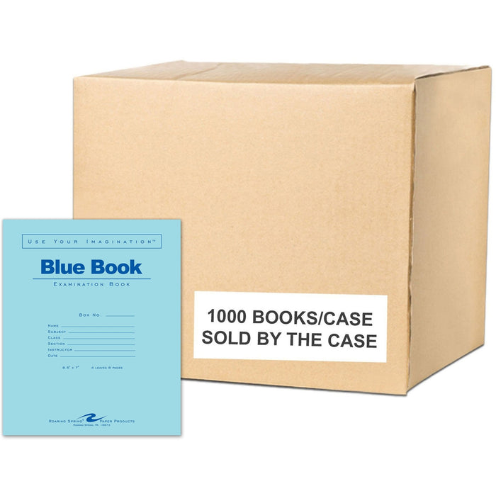 Roaring Spring Blue Examination Book - ROA77510CS