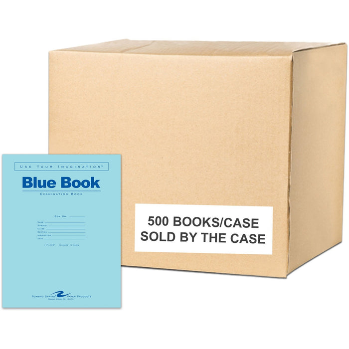 Roaring Spring Blue Examination Book - ROA77516CS