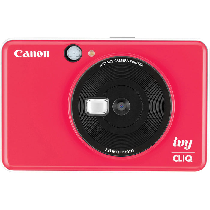 Canon IVY CLIQ+ 8 Megapixel Instant Digital Camera - Ruby Red - CNMIVYCLIQRED
