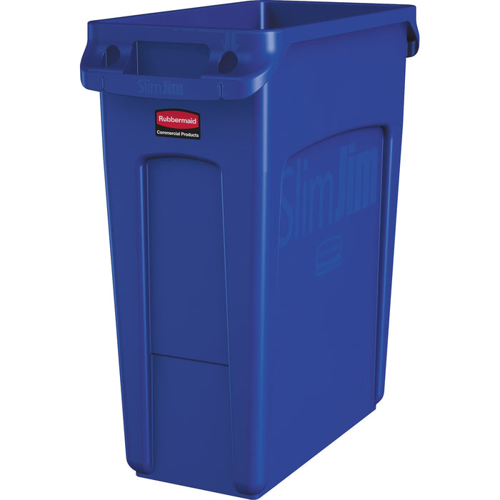 Rubbermaid Commercial Slim Jim Vented Container - RCP1971257CT