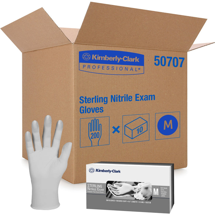 Kimberly-Clark Professional Sterling Nitrile Exam Gloves - KCC50707CT