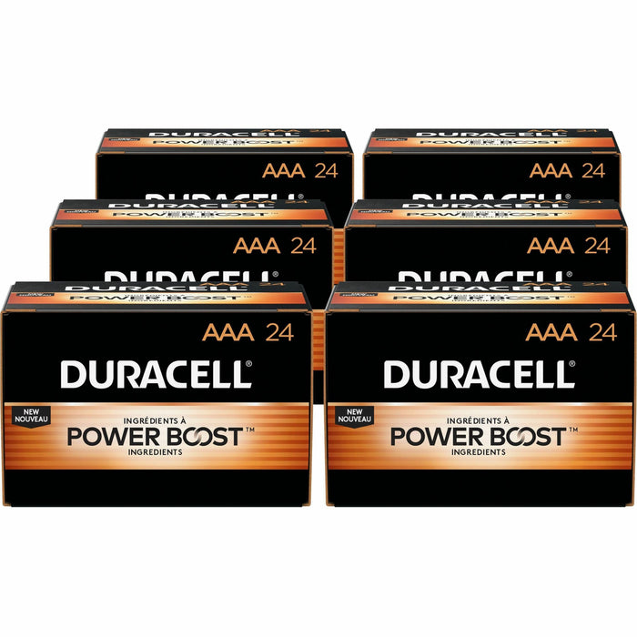 Duracell Coppertop Alkaline AAA Battery Boxes of 24 - DUR02401CT