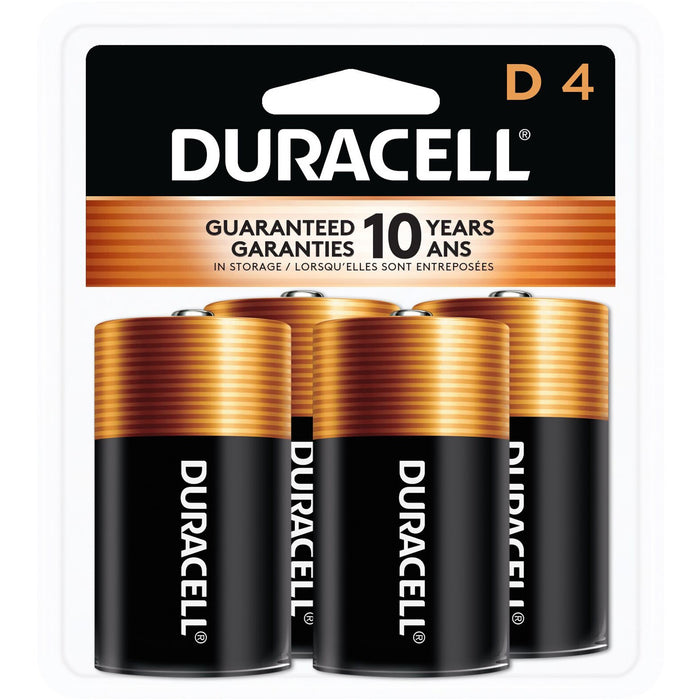 Duracell Coppertop Alkaline D Battery 4-Packs - DURMN1300R4ZCT