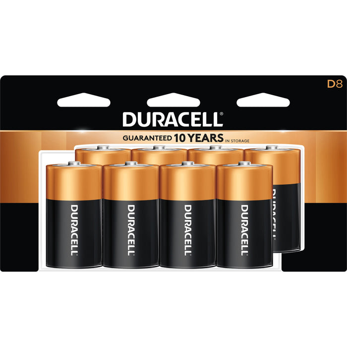 Duracell Coppertop Alkaline D Battery 8-Packs - DURMN13RT8ZCT