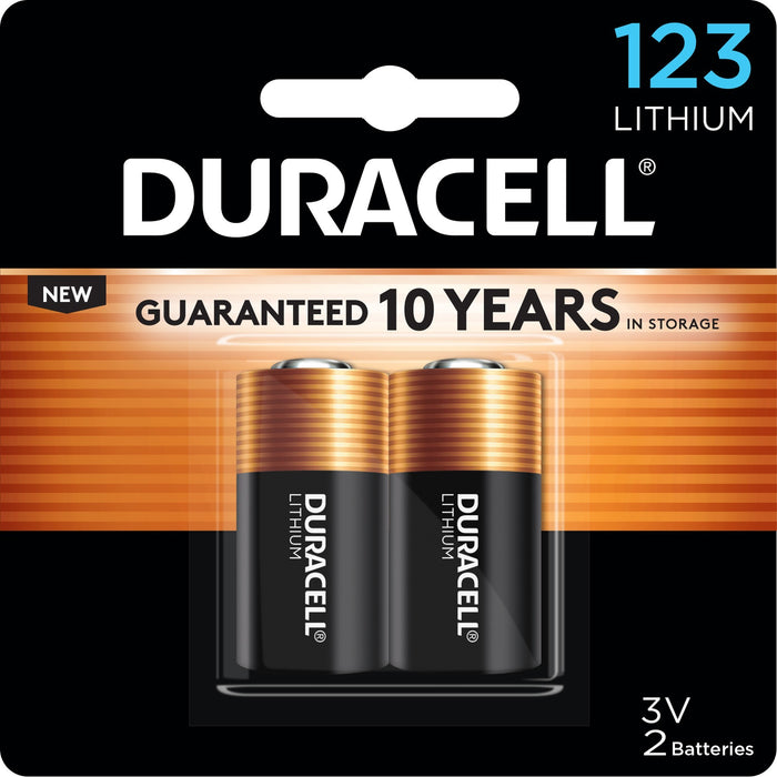 Duracell Lithium Photo Battery 2-Packs - DURDL123AB2CT