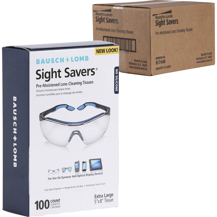 Bausch + Lomb Sight Savers Lens Cleaning Tissues - BAL8574GMCT