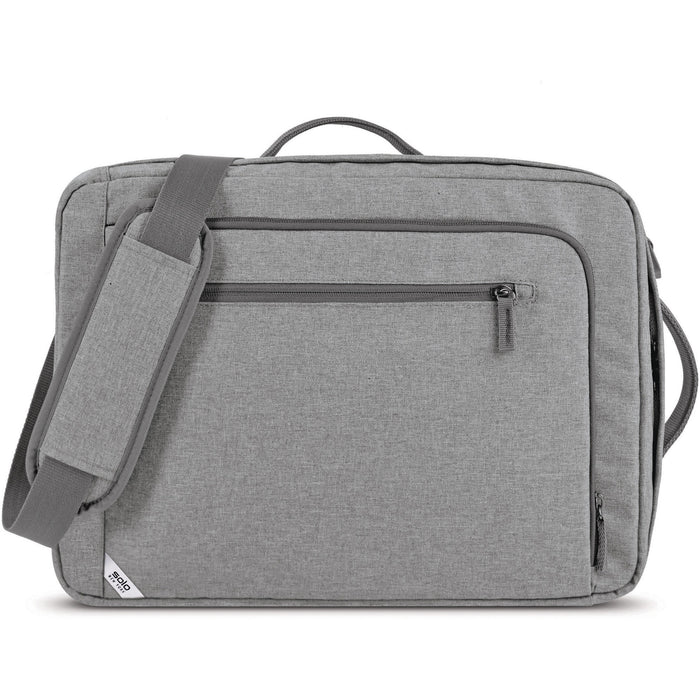 Solo Hybrid Carrying Case (Backpack/Briefcase) for 15.6" Notebook - Gray - USLUBN76210
