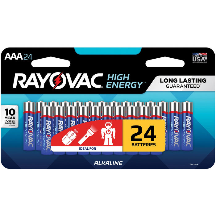 Rayovac Alkaline AAA Batteries - RAY82424LTK
