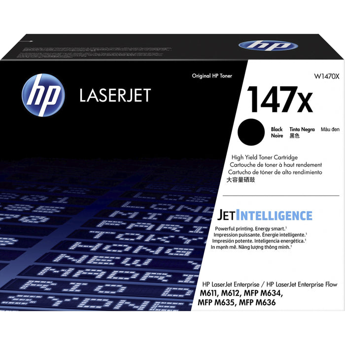 HP 147X Original High Yield Laser Toner Cartridge - Black - 1 Each - HEWW1470X