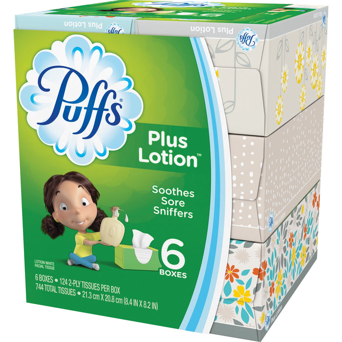Puffs Plus Lotion Facial Tissue - PGC39383CT