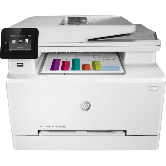 HP LaserJet Pro M283fdw Wireless Laser Multifunction Printer - Color - HEW7KW75A