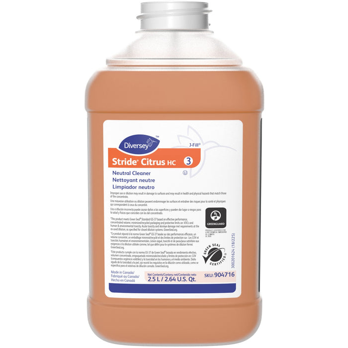 Diversey Stride Citrus Neutral Cleaner - DVO904716