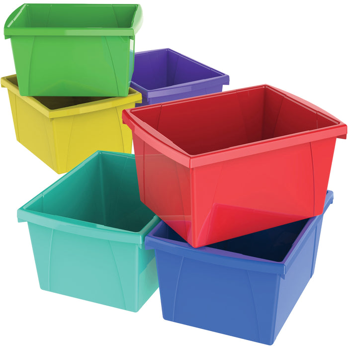 Storex 4-gallon Storage Bin - STX61514U06C