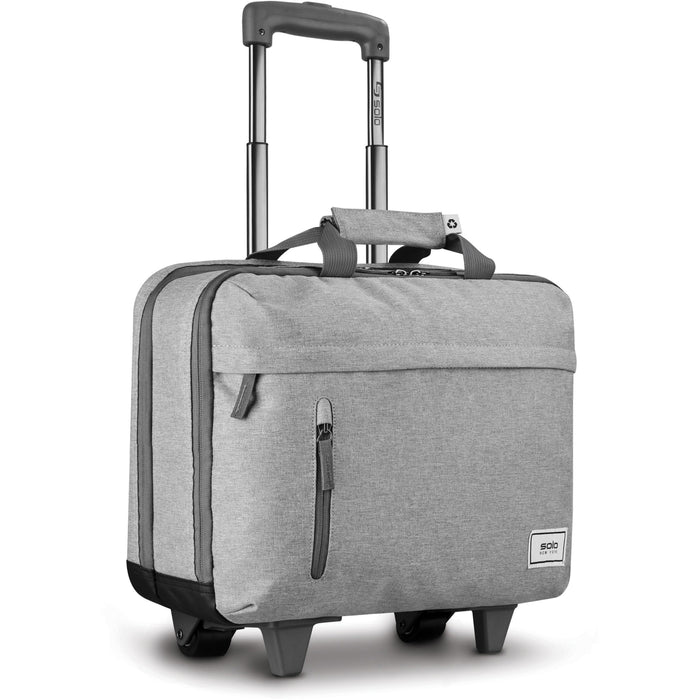 Solo Re:start Travel/Luggage Case for 15.6" Notebook - Gray - USLUBN91510
