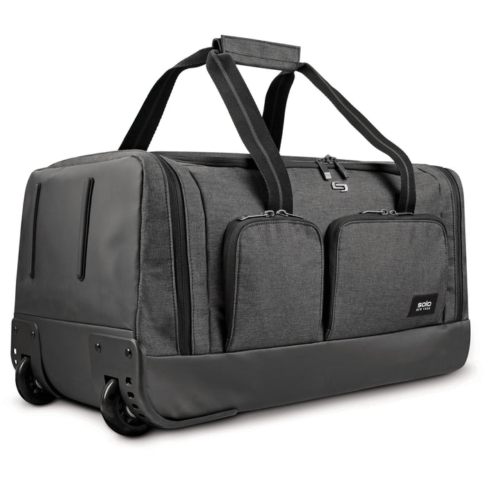 Solo Leroy Travel/Luggage Case (Rolling Duffel) - Gray - USLUBN98010