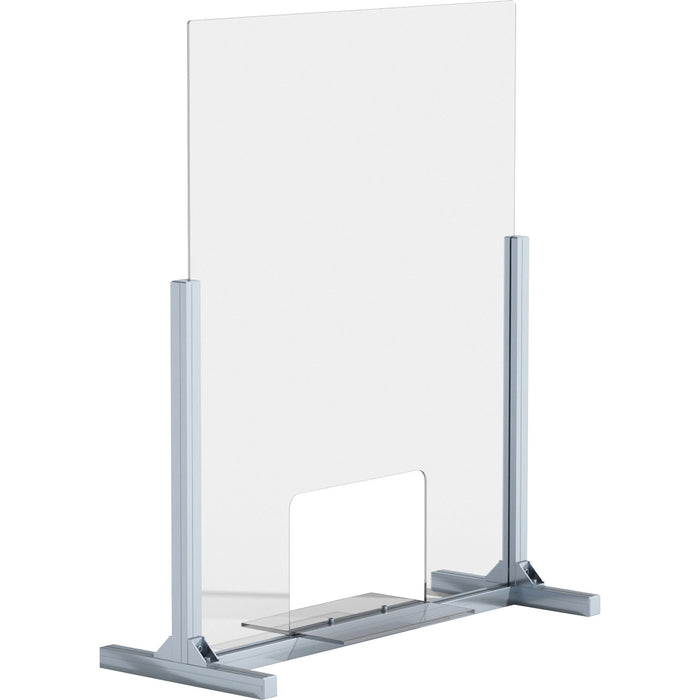 Lorell Removable Shelf Glass Protective Screen - LLR55671