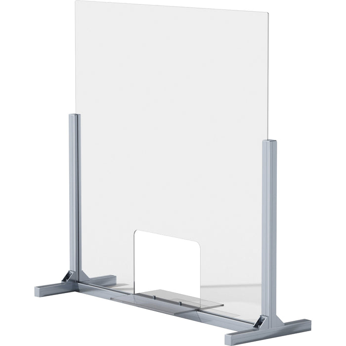 Lorell Removable Shelf Glass Protective Screen - LLR55672