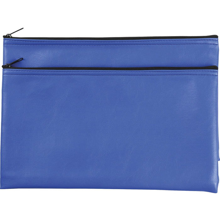 Sparco Carrying Case (Wallet) Cash, Check, Receipt, Office Supplies - Blue - SPR00087