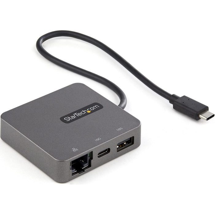 StarTech.com USB-C Multiport Adapter - USB 3.1 Gen 2 Type-C Mini Dock - USB-C to 4K HDMI or 1080p VGA - 10Gbps USB-A & USB-C, Ethernet - STCDKT31CHVL