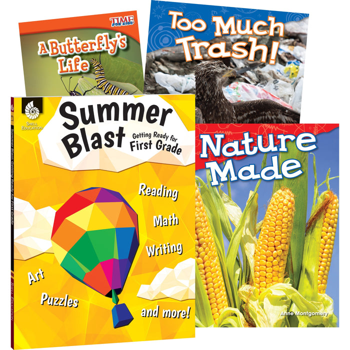 Shell Education Learn-At-Home Summer Science Set Printed Book by Jodene Smith - SHL51677