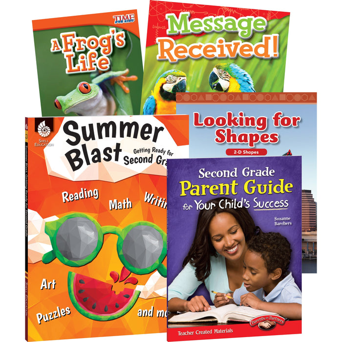 Shell Education Learn-At-Home Grade 2 Summer Bundle Printed Book by Suzanne I. Barchers, Jodene Smith - SHL51666