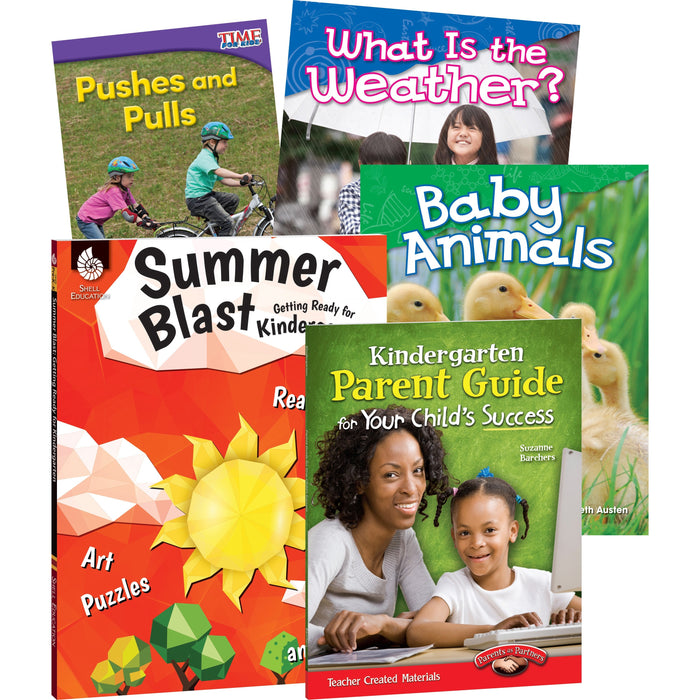 Shell Education Learn-At-Home Grade K Summer Bundle Printed Book by Jodene Smith, Suzanne I. Barchers - SHL51664